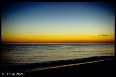 Sonnenaufgang �ber dem Meer