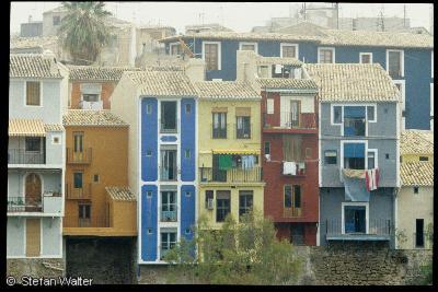 Bunte H�user in Villajoyosa