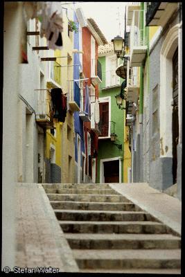 Gasse in Villajoyosa