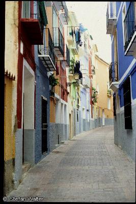 Gasse in Villajoyosa