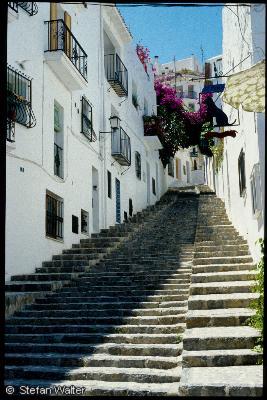 Treppenstufen in Altea