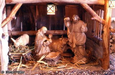 Dezember - Weihnachtskrippe