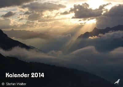 Titel - Wolkenstimmung an der Zimbaspitze