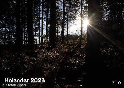 Titel -  Sonnenuntergang bei Albstadt